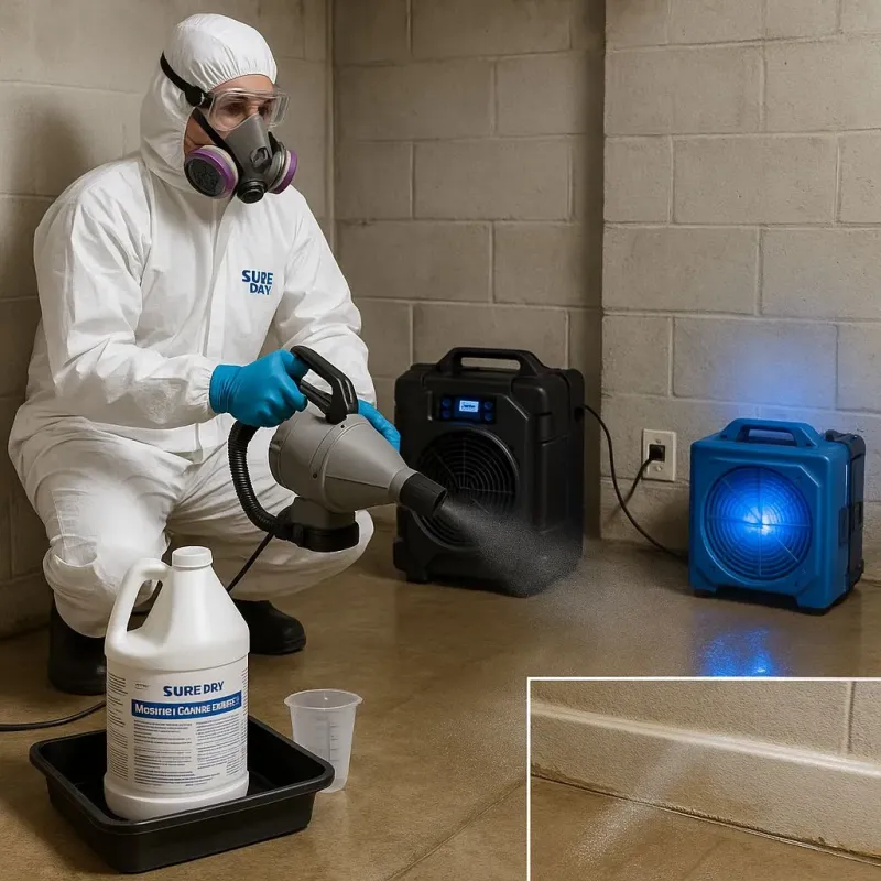 Sanitization and Odor Removal process in Rosenhayn, NJ